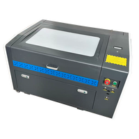 Machine de découpe et de gravure laser CO2 4060 50W 400x600mm, découpeuse laser industrielle à refroidissement par eau pour plastique et verre