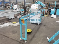 Sierra de Corte Eworld de Cabezal Único, Alimentada por Motor de Aluminio, 2.2kW, Modelo 450A 45/90, con 1 Año de Garantía para Marcos de Ventanas