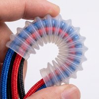 Funda Protectora de Silicona Flexible para Cableado de Brazo Robótico, Protección Contra el Polvo