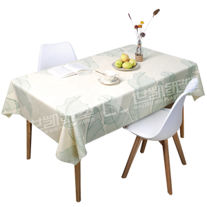 Premium Waterproof and Oil Proof Disposable Plastic Tablecloth Round Table Cover