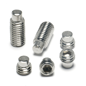Performa Stabil Pemasok Cina SS316 <span class=keywords><strong>Dog</strong></span> Point Hexagon Socket Set Screws M5-M10 untuk Pengunci Geser Pintu Lift - Product Image 6