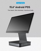 Système de point de vente tout-en-un OEM 15,6 pouces, caisse enregistreuse complète avec imprimante, scanner, tiroir-caisse, paiement NFC, Wi-Fi 6, Android OS, Core I3
