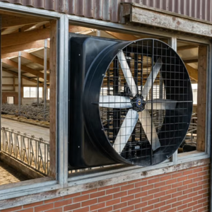 Ventilateur d'extraction industriel Bonawind grand modèle 98 pouces, haut débit d'air, IP55, faible bruit, contrôle par application, pour atelier métallique et bâtiment - Product Image 4