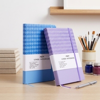Carnet de planification quotidien A5 avec couverture en tissu, couverture rigide, impression personnalisée, journal en lin