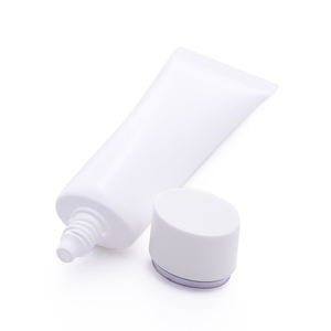 حاوية بيضاء مخصصة للعناية بالبشرة كريم كريم اليد أنبوب ضغط لتعبئة مستحضرات التجميل - Product Image 4