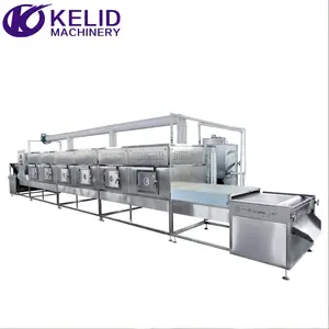 Temperature Control Precision Seeds Industrial Tunnel Microwave Dryer