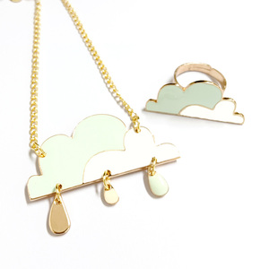 Usine personnalisée Souvenir conception populaire en acier inoxydable bijoux pendentif collier métal artisanat pour cadeau - Product Image 2