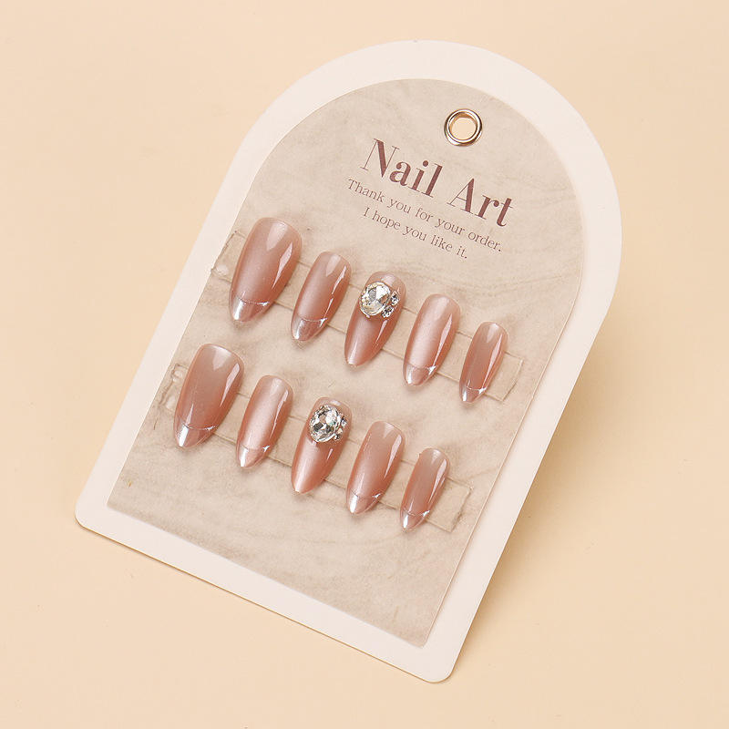 เล็บทำมือ1714กล่องขนาด10ชิ้น