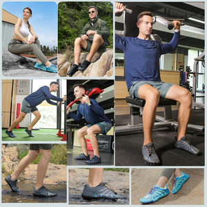 <span class=keywords><strong>Chaussures</strong></span> de course sur sentier larges respirantes légères escalade randonnée <span class=keywords><strong>chaussures</strong></span> pieds nus Camping baskets larges en plein air - Product Image 6