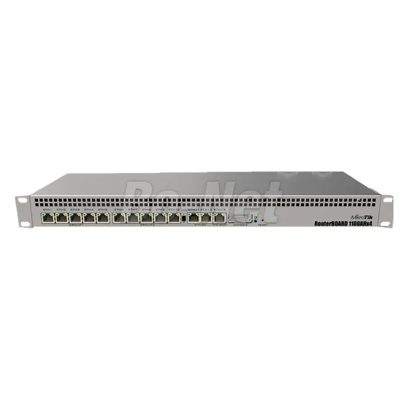 Mikrotik RB1100AHx4 interruttore 13-port Gigabit con il supporto 802.3at PoE connettore per-48 V DC alimentazione