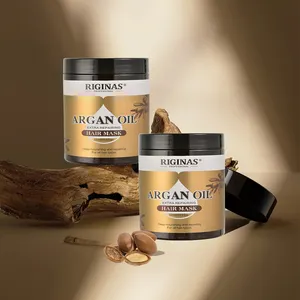 Riginas Private Label Argan Oil Morocco Hair Mask Repairing Argan Oil Natural Hair Mask Treatment