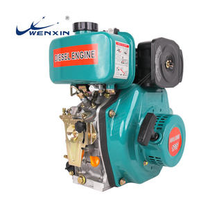 Moteur diesel Wenxin 170F monocylindre 4,2 ch refroidi par air, démarrage manuel, moteur à combustion interne - Product Image 1