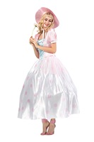Nouveau rose poupée Cosplay Costume japonais Sexy rose princesse bergère robe avec chapeau filles Cosplay Costumes en gros