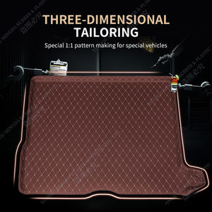 Tapis <span class=keywords><strong>de</strong></span> <span class=keywords><strong>coffre</strong></span> <span class=keywords><strong>de</strong></span> <span class=keywords><strong>voiture</strong></span> High Edge Design pour BMW Série 5 F11 Break 2012 2013 2014 2015 2016 2017, fond antidérapant - Product Image 5