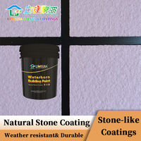 Revêtement en pierre naturelle aspect granit résistant aux UV Limeijia pour les murs extérieurs des campus scolaires, écologique et économique