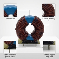Inducteur toroïdal à courant élevé SK18, bobine à enroulement vertical en cuivre, filtre d'électroinductance pour alimentation d'onduleur