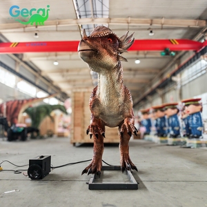 Proveedor Chino de Dinosaurios Animatrónicos Mecánicos para Parques de Diversiones, Modelo de Pachicefalosaurio de Tamaño Real para Parques Temáticos - Product Image 3
