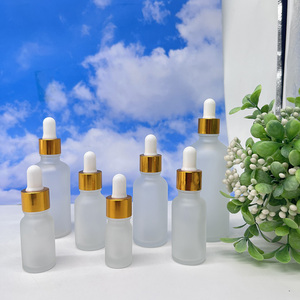 Flaconi Contagocce in Vetro Personalizzati per Cosmetici, Design Rotondo per Siero, Olio Essenziale per Capelli, Confezionamento di Essenze - Product Image 4