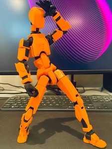 Robot Articulado Multiarticulado BGL, Impreso en 3D, ABS, Juguete Militar, Maniquí, Figura de Acción, Kit de Montaje para Niños - Product Image 5