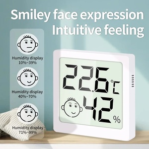 Mini Station Météo Intérieure/Extérieure LCD Électronique Numérique avec Hygromètre et Thermomètre Compatible Maison Intelligente - Product Image 2