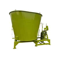 Mélangeur vertical TMR Huifu 12m haute productivité pour ensilage et alimentation du bétail en élevage