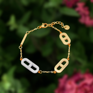 E495-B260-0175P สร้อยข้อมือแฟชั่นแบบโซ่และแบบเชื่อมต่อ - Product Image 3