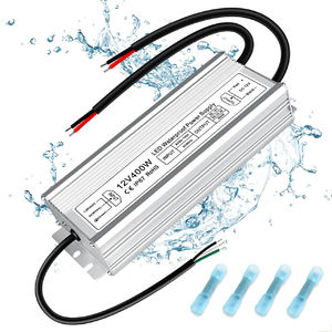 รับประกัน 2 ปี ไดรเวอร์ LED ตัวเรือนอะลูมิเนียมบางเฉียบ <span class=keywords><strong>400</strong></span> วัตต์ 24V 16.66A กันน้ำ IP67 อะแดปเตอร์แปลงไฟ - Product Image 6