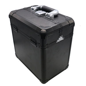 <span class=keywords><strong>Valise</strong></span> de <span class=keywords><strong>rangement</strong></span> avec cadre en aluminium de conception spéciale pour CD/disques vinyles - Product Image 5