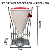 Nouveau Distributeur Automatique de Nourriture pour Porcs – Mangeoire PP Sèche et Humide pour l'Engraissement du Bétail – Équipement d'Élevage Porcin en Acier et Plastique – Vente Chaude
