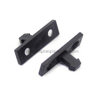 Cerradura de Puerta Negra para Hombre PR-001, Cerradura de Presión, Clip para Estuche de Gafas de Coche, Cubo de Basura, Interruptor Autoblocante