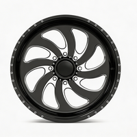 Rines Forjados Pulidos Personalizados de Perfil Profundo 20X14 28X12 30X14 26X14 28X16 con 8X180 8X170 para Chevy Silverado 2500