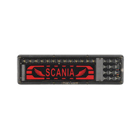 Ensemble de feux arrière de camion à lettres personnalisées LED, feux de remorque, haute qualité, 12V24V, marqueur CIMC, système de feux arrière de camion à lumière unique