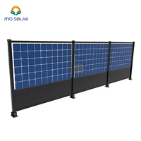 Système de support solaire vertical pour panneau de ferme facile à installer Système de clôture de ferme solaire PV