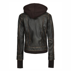 Vêtements pour femmes en cuir, prix de gros, best-seller, très demandé, faible MOQ, veste pour femmes, vestes grandes tailles, vêtements pour femmes - Product Image 6