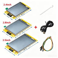 Placa de Desarrollo con Pantalla Táctil Resistiva TFT de 2.4/2.8/3.5 Pulgadas ESP32, Módulo de Pantalla WiFi LVGL para Arduino IoT