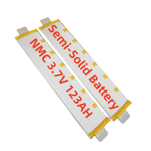 แบตเตอรี่ก้านเฟิงแบบกึ่งแข็งชนิดซอฟต์แพ็ค 3.7V 123AH เซลล์แบตเตอรี่ NMC แบบชาร์จได้ 123AH แบตเตอรี่ลิเธียมไอออนเทอร์นารี - Product Image 1