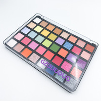 Farbige Animations-Cosplay Hochglanz-Metallic Erdfarben Studenten Bühnenauftritt Make-up-Künstler 8-Farben Multi-Finish Puder