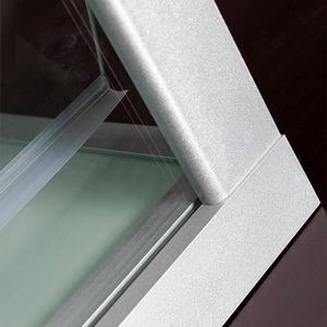Cabine <span class=keywords><strong>de</strong></span> douche moderne en verre trempé étanche pour hôtel, douche d'angle coulissante sur mesure, douche walk-in - Product Image 2