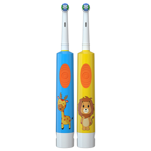 Compatibile con i modelli personalizzati orali-<span class=keywords><strong>B</strong></span> spazzolino da denti elettrico rotativo a batteria con promemoria da 2 min 1 manico 2 <span class=keywords><strong>testine</strong></span> - Product Image 2