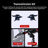 Vélo de montagne 26 pouces, 21 vitesses, fourche à ressort, cadre en acier à haute teneur en carbone, modèle VTT K3, capacité de charge de 150 kg, extérieur/hors route