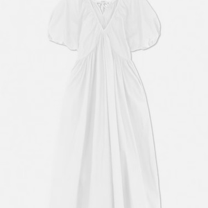 Vestidos de Verano Cómodos y Elegantes al por Mayor, Vestidos Casuales de Playa con Cuello en V de Algodón y Lino, Vestidos Holgados y Modestos para Damas - Product Image 5