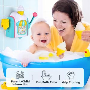 Macchina gelato schiuma vasca da bagno giocattoli per bambini dai 3 ai 5 anni - Product Image 5
