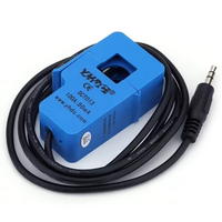 Capteur de courant alternatif non invasif SCT-013-000, transformateur à noyau divisé 100A/50mA, sortie analogique pour Arduino, compteur d'énergie intelligent