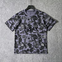 Nouveau T-shirt Décontracté de Qualité Supérieure pour Hommes, Vêtements de Rue, Impression de Lettres Designer, Logo Personnalisé, Fournisseur de Vêtements de Sport en Gros