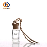 Bouteilles de diffuseur de parfum pour voiture, flacons vides pour huiles essentielles, bouteilles en verre transparent avec bouchon en liège