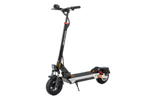 Patinete Eléctrico Plegable KuKirin M4 Max, Neumático de 10 Pulgadas, Doble Suspensión Delantera, Resorte Trasero Rojo, Cuerpo de Metal, para Desplazamientos Urbanos - Product Image 3