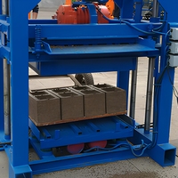 Nouvelle machine à blocs creux en béton, machine à briques autobloquantes, découpe et moulage manuels, 380V/220V, facile à utiliser, garantie 1 an