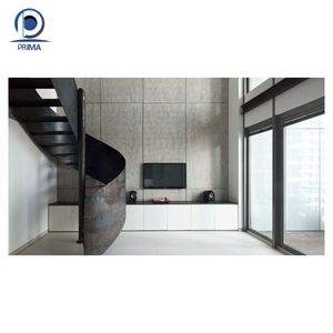 Prix des escaliers en colimaçon Prima Villa, escaliers modernes en métal pour l'extérieur, escaliers intérieurs en <span class=keywords><strong>bois</strong></span> noir, style extérieur en fer forgé personnalisé - Product Image 3