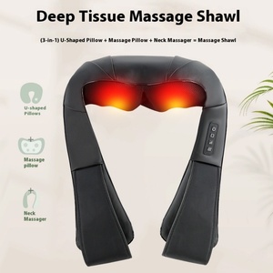 Écharpe de massage multifonctionnelle pour la maison, masseur électrique pour le cou et les épaules avec housse confortable - Product Image 2
