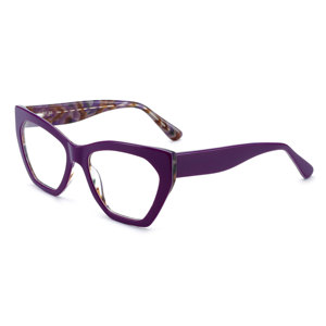 Di alta qualità Unisex acetato occhiali da vista montature donna e <span class=keywords><strong>uomo</strong></span> classico Cat Eye Design del Computer ottico colorato - Product Image 6